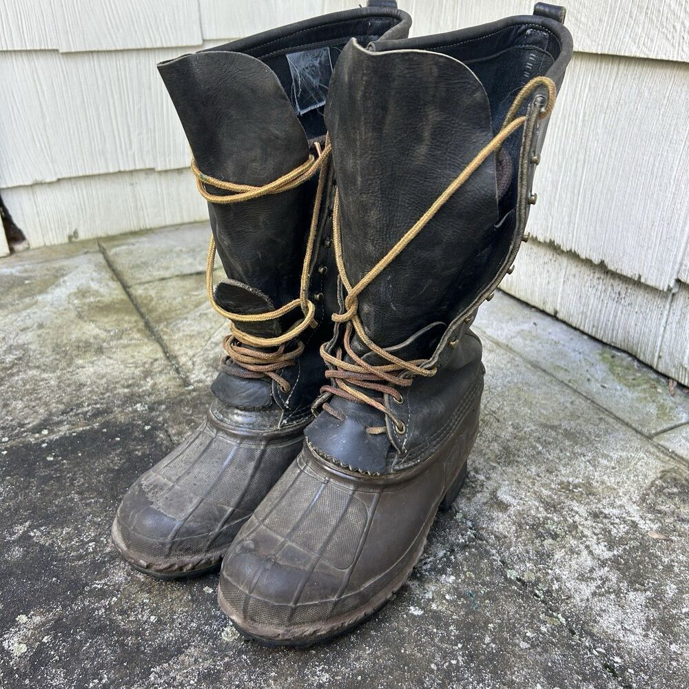 Vtg LaCrosse Duck Pac Boot Men’s 9 Made USA Kenetrek Thinsulate Gorpcore Hunting
